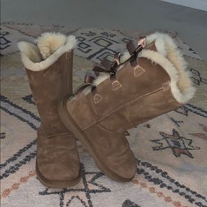 ugg boots with bow